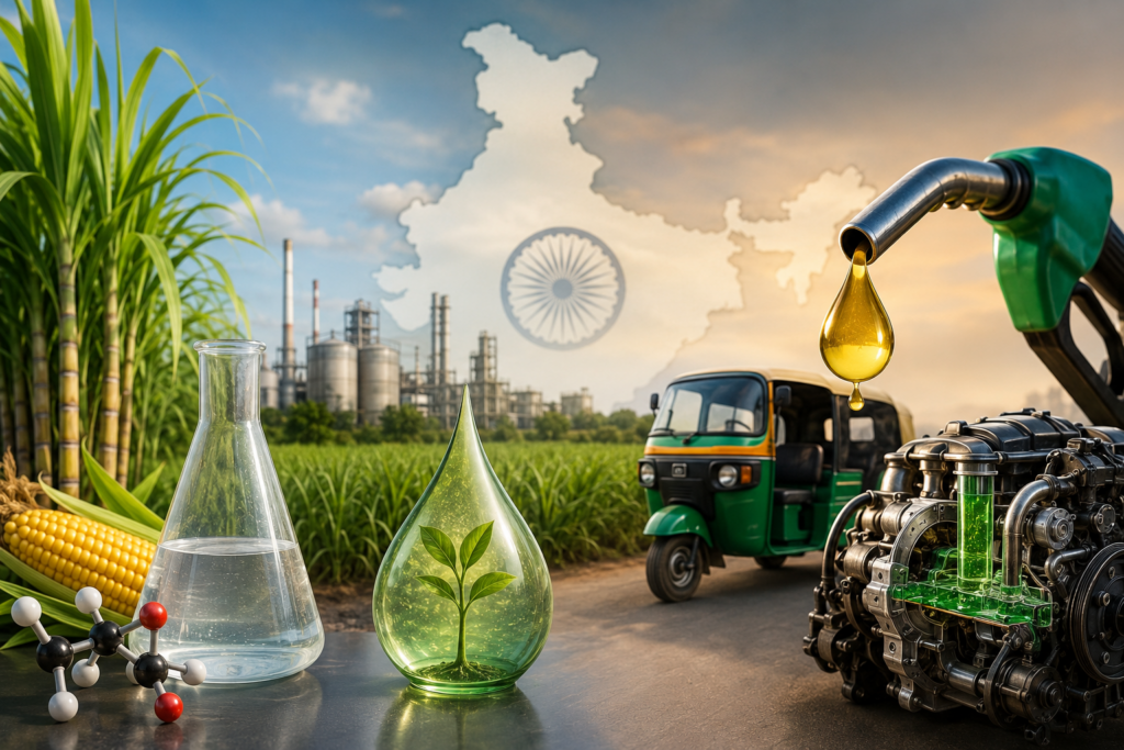 E 20 : एथेनॉल ब्लेंडिंग भारत के लिए समस्या या समाधान E 20 : एथेनॉल ब्लेंडिंग भारत के लिए समस्या या समाधान