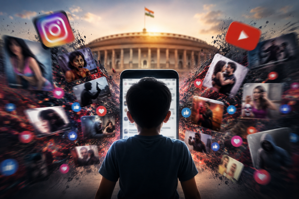 इंस्टाग्राम-यूट्यूब पर बेलगाम कंटेंट: सरकार कब जागेगी? इंस्टाग्राम-यूट्यूब पर बेलगाम कंटेंट: सरकार कब जागेगी?