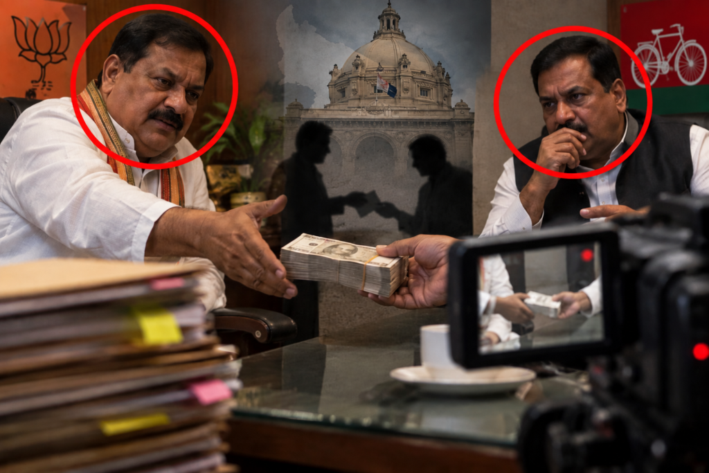 विधायक निधि में कमीशनखोरी का खुलासा: कैमरे पर पकड़े गए दो विधायक